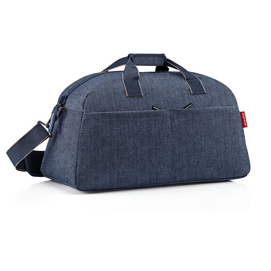 Cestovní taška Overnighter herringbone dark blue_3