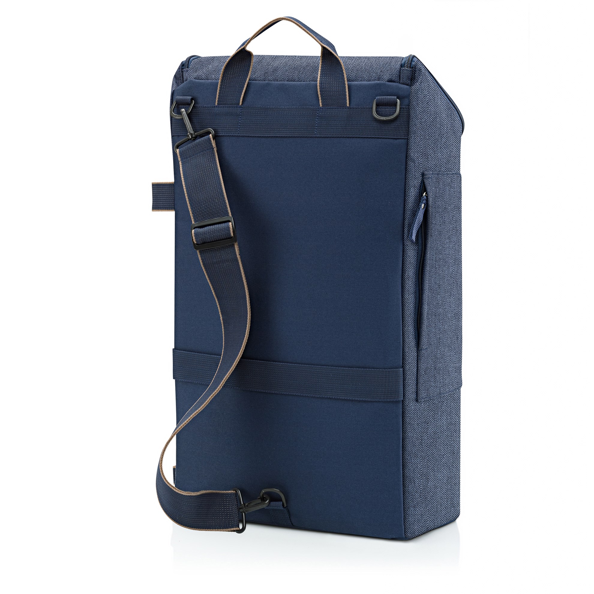Městská taška Citycruiser Bag herringbone dark blue (bez vozíku DE7003!)_5