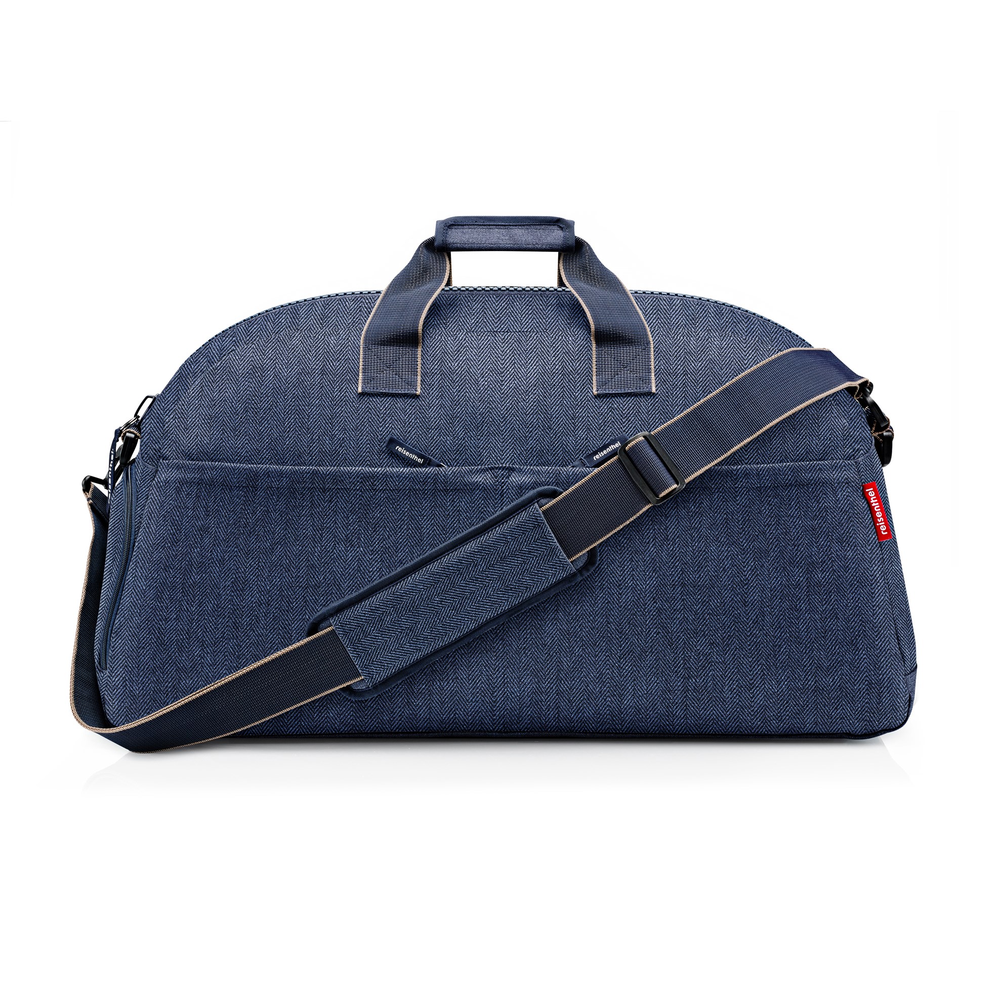 Cestovní taška Overnighter Plus herringbone dark blue_1
