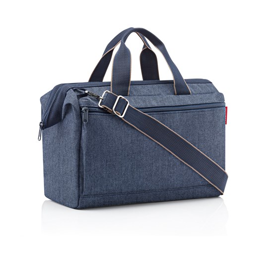 Cestovní taška Allrounder S pocket herringbone dark blue_3