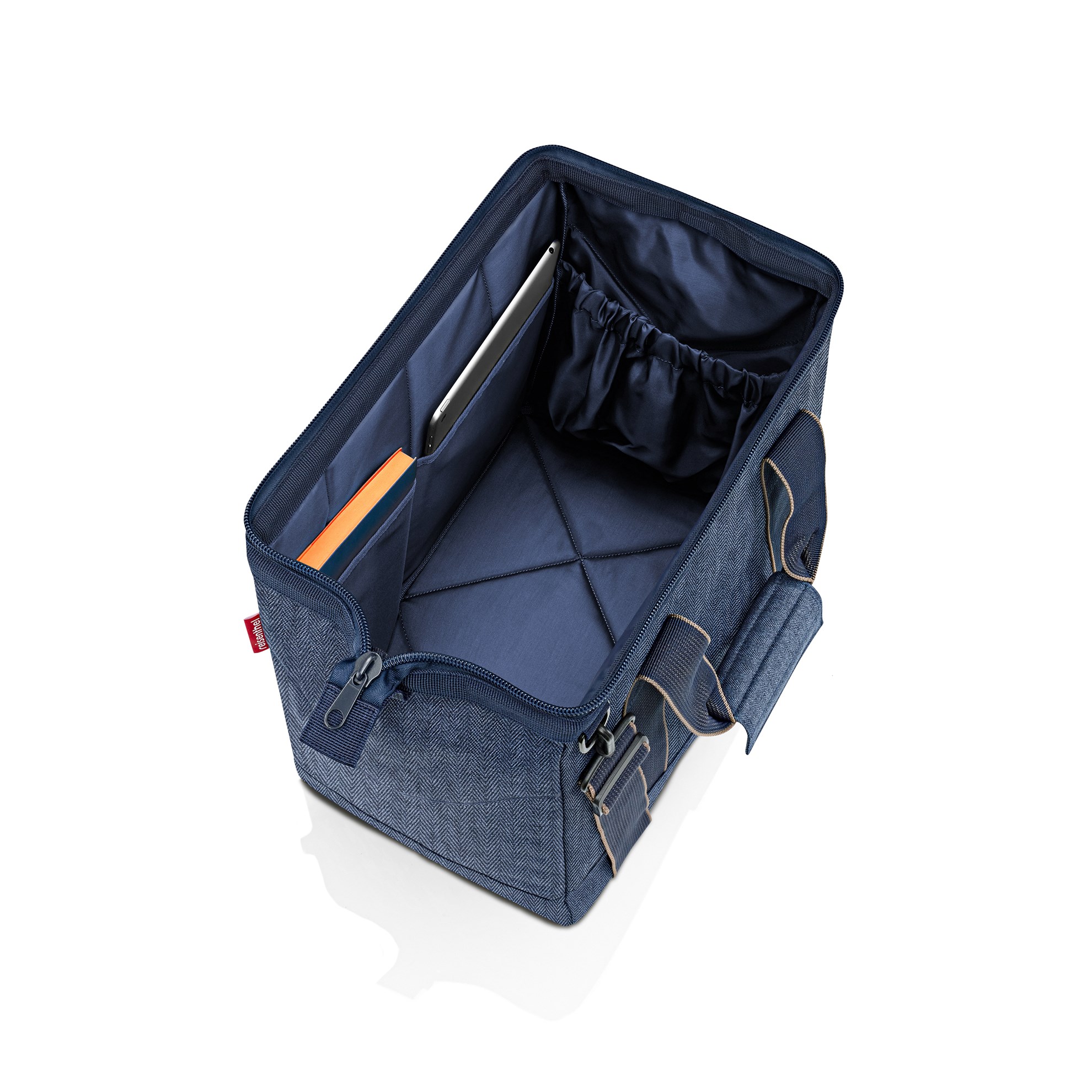 Cestovní taška Allrounder M herringbone dark blue_2