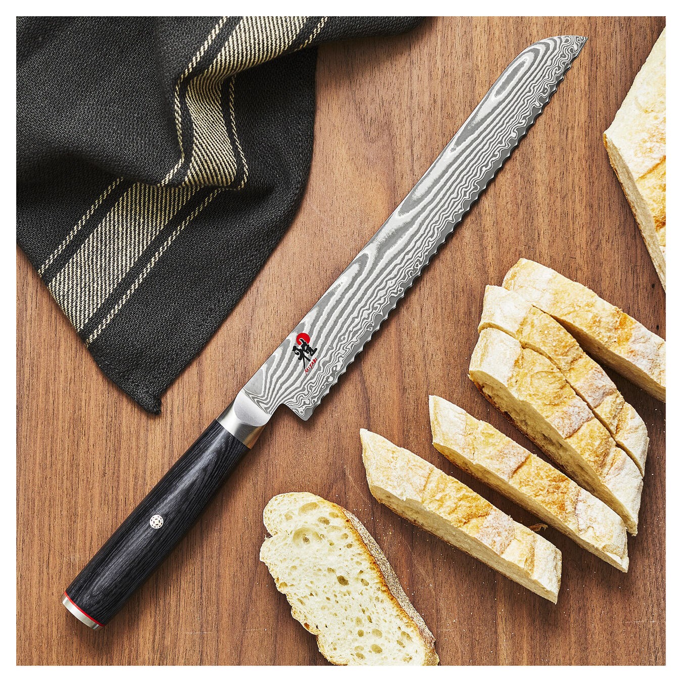 Japonský nůž na chléb MIYABI 5000FCD 24 cm_2