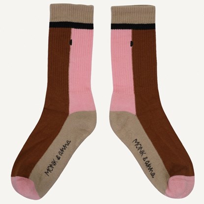 Ponožky Monk & Anna SPORT 39-41 acorn + stone + bloom_0