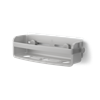 Koupelnová polička FLEX ADHESIVE 33 cm šedá_0