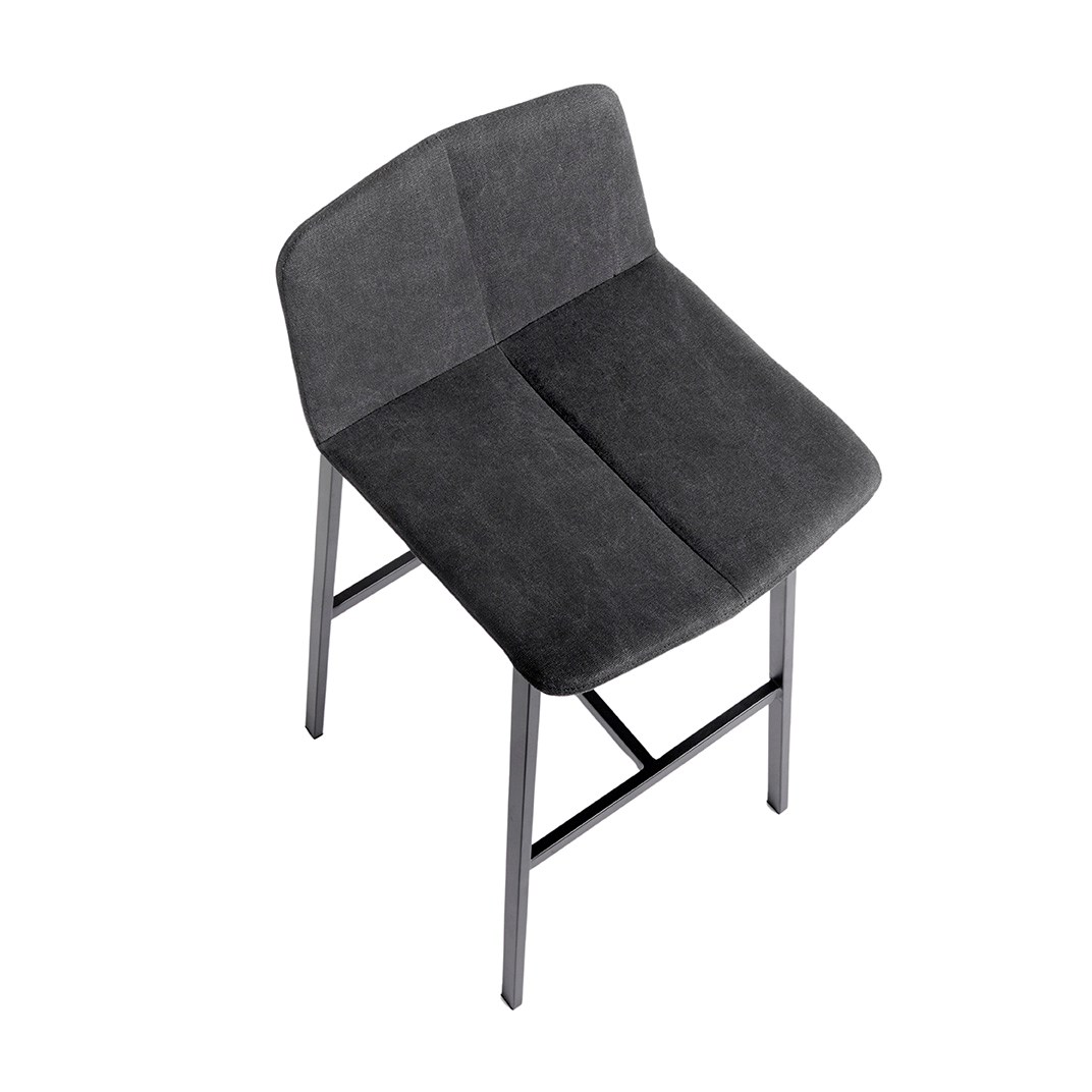 Barová židle CHAMFER 75 cm, antracitová_4