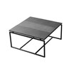 Konferenční stolek AUSTIN 90 x 90 cm, černý_0