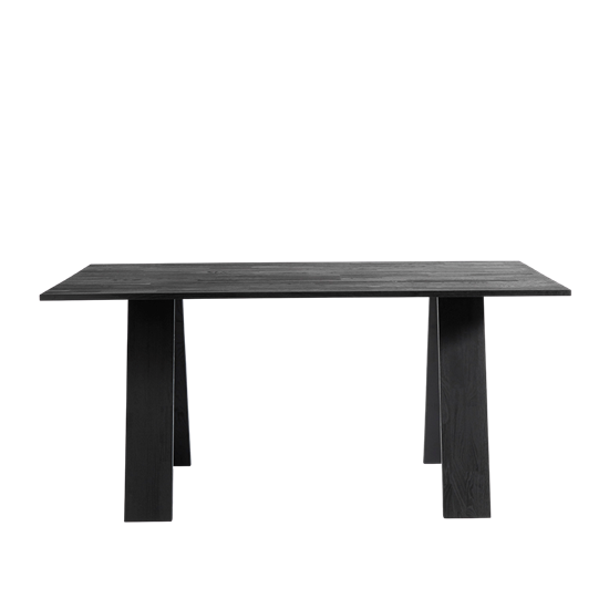 Jídelní stůl ANGLE 160 x 90 cm, černý_4