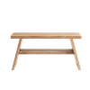 Dřevěná lavice SOUL 90cm, přírodní_5