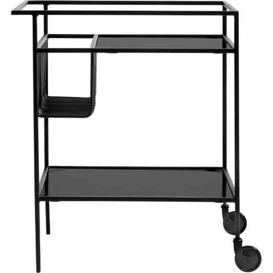 Odkládací/konferenční stolek DENVER 60 x 40 cm, černý_2