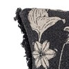 Polštář Mali, černý, recyklovaná bavlna_0
