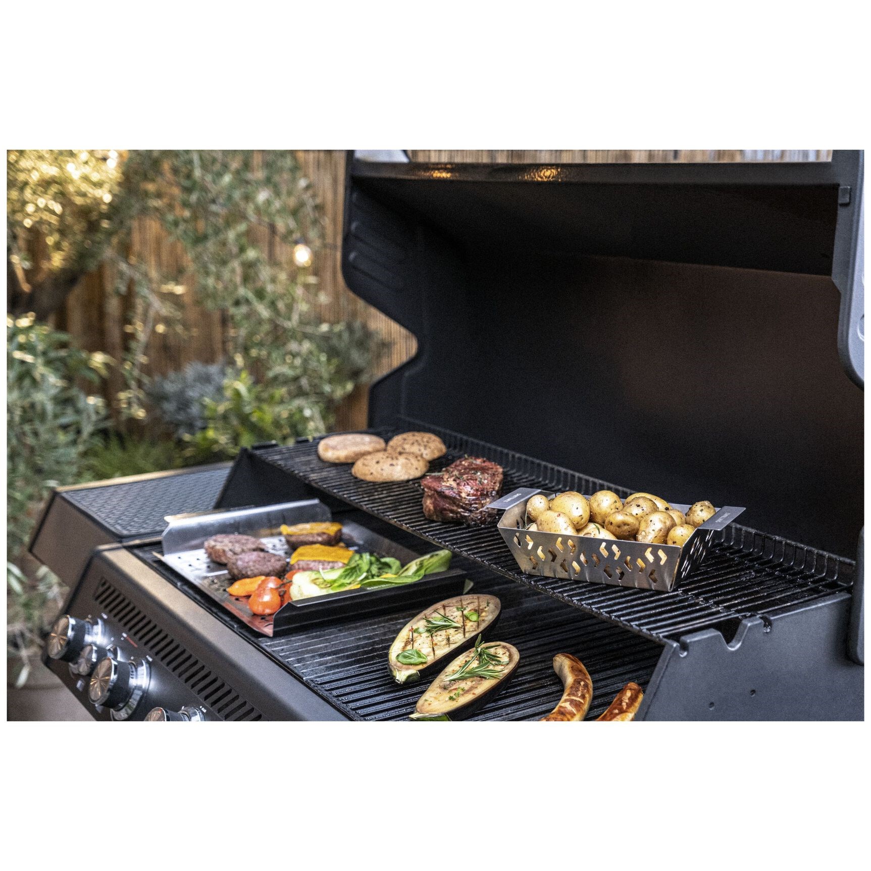Grilovací nerezový koš S ZWILLING TWIN BBQ 25x15cm_2