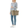 Nákupní košík Carrybag frame rhombus olive_0