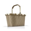 Nákupní košík Carrybag frame rhombus olive_4