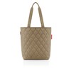 Taška Classic Shopper M rhombus olive_1