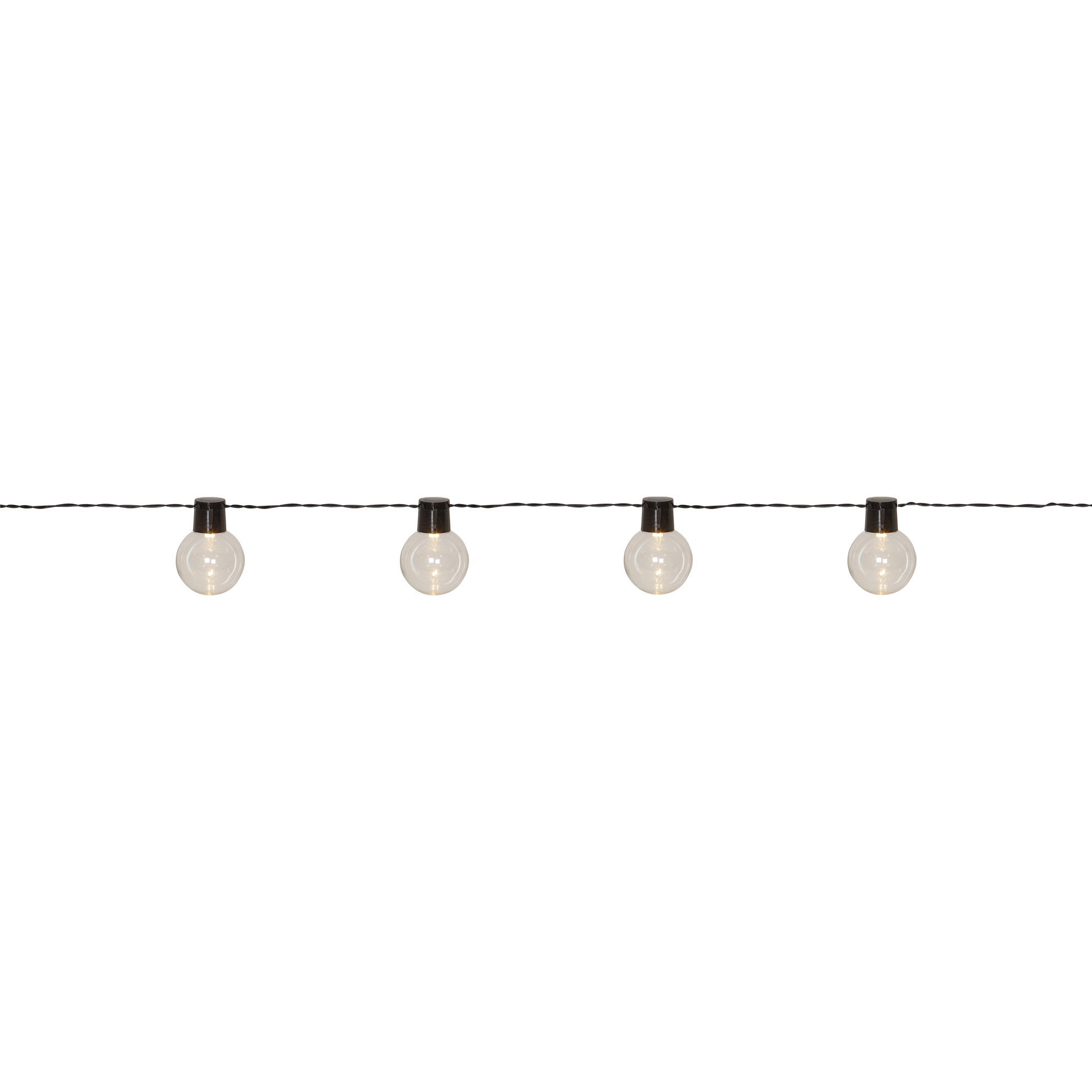 LED světelný řetěz PARTAJ 16xLED D. 4,5m, černý_1