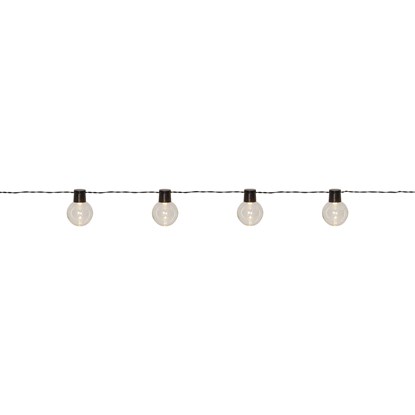 Venkovní LED světelný řetěz PARTAJ 16xLED D.4,5m, černý_0