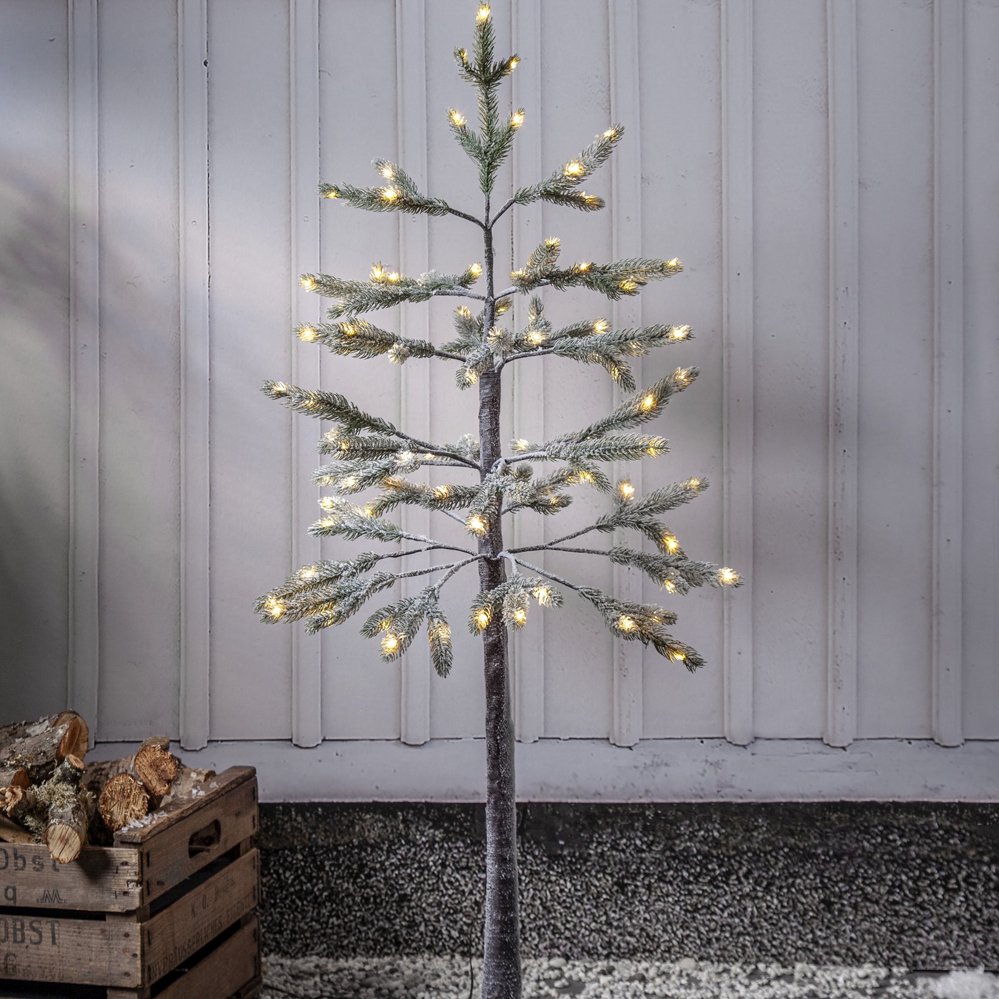 LED vánoční strom TANNE 95xLED V. 120cm zelený_0
