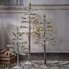LED vánoční strom TANNE 95xLED V. 150cm zelený_0
