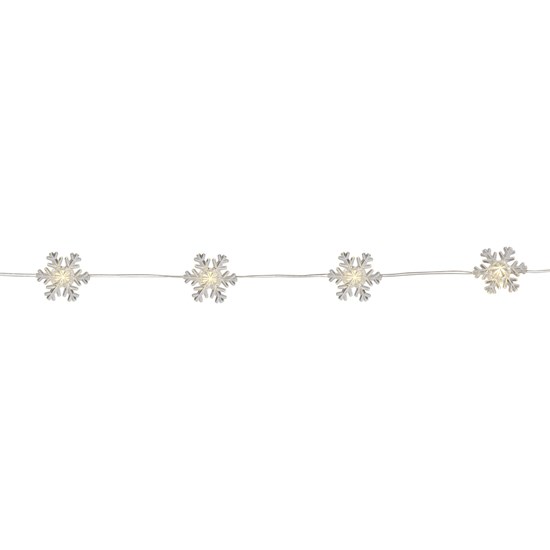 LED řetěz pro venkovní osvětlení SNOWSTAR 20xLED D. 2m, čirý_0