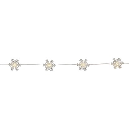 LED řetěz pro venkovní osvětlení SNOWSTAR 20xLED D.2m, čirý_0