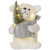 LED světelná dekorace JOYLIGHT 9xLED V. 20cm, bílá_0