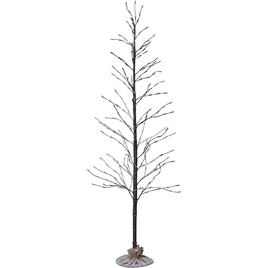 Dekorační svítící strom TOBBY TREE 196xLED V. 150cm, hnědý_1