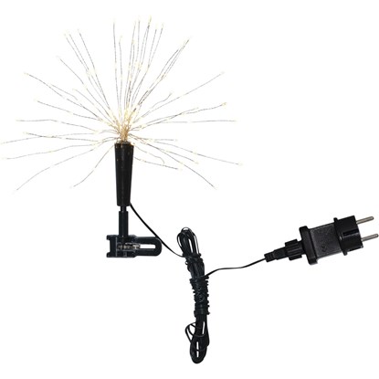 LED vánoční špička FIREWORK 120xLED V.27cm zelená_0