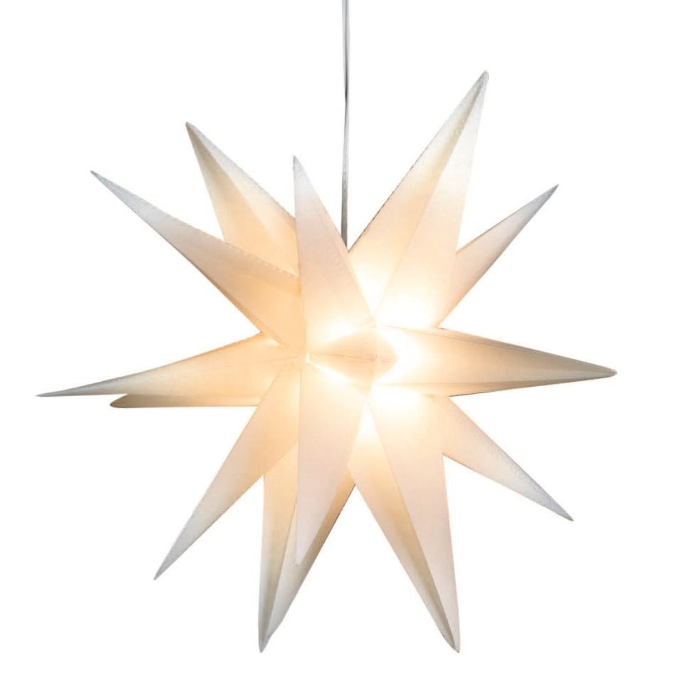 LED plastové hvězdy s 18 hroty bílé_1