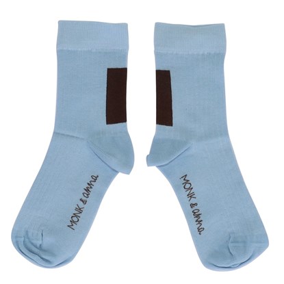 Ponožky Monk & Anna GRAPHIC SHAPE 39-41 blue sky_1