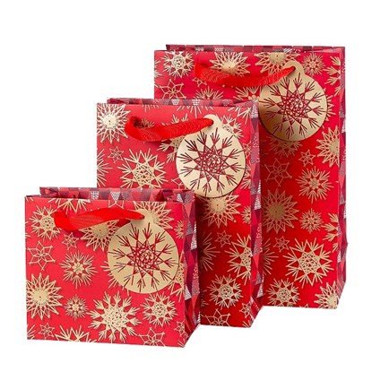 Vánoční papírové tašky SET/3ks_0