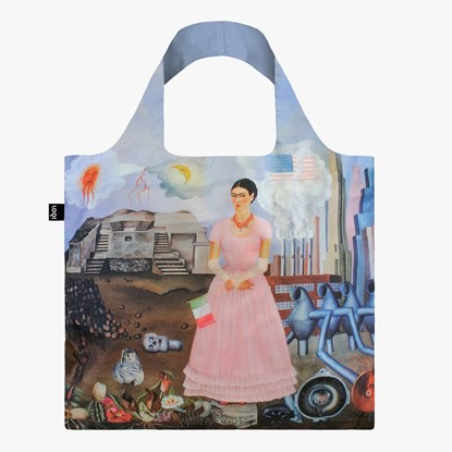 LOQI skládací taška - Museum - Self Portrait - FRIDA KAHLO_1