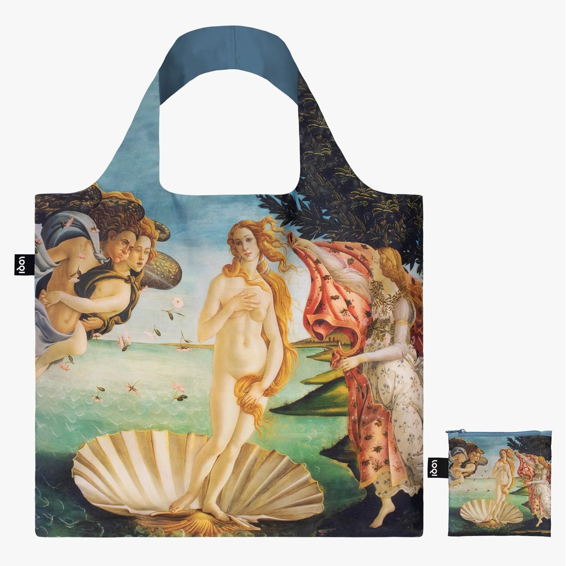 LOQI skládací taška - Museum - Birth of Venus - SANDRO BOTTICELLI_0