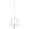 LED svíčka VLOČKA 24 cm na zavěšení_0