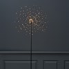 Světelná dekorace na podstavci Firework 200x LED černá_0