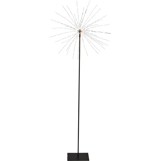 Světelná dekorace na podstavci Firework 200x LED černá_1