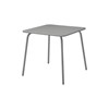 Zahradní stolek YUA 80x80 cm tmavě šedý_0