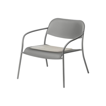 Venkovní sedák na židli YUA 46x41 cm šedý_8