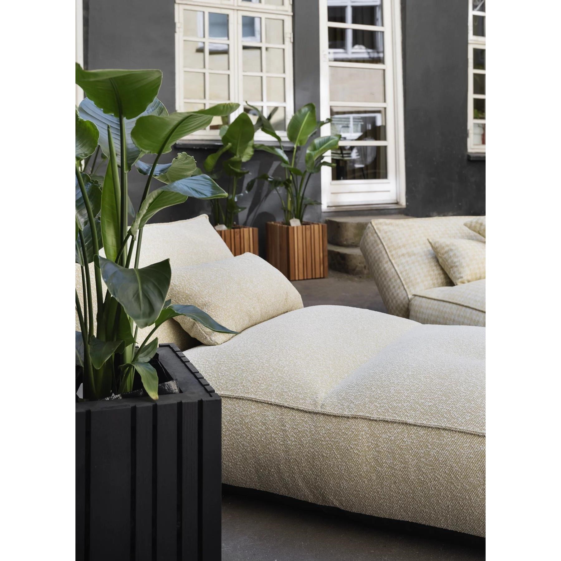 Venkovní polohovací lehátko STAY 120cm žluté 1_3