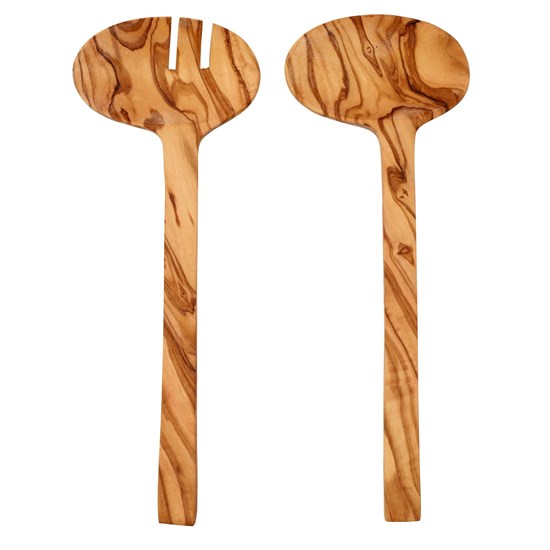 Příbor na salát OLIVE WOOD SET/2ks_0