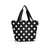 Taška přes rameno Shopper M dots white_2