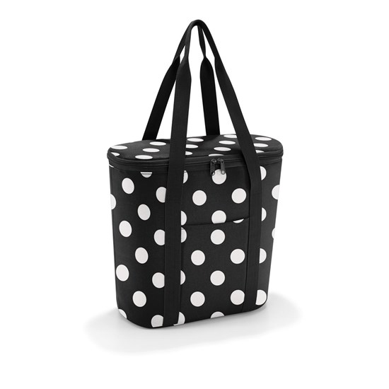 Termotaška na nákup/piknik Thermoshopper dots white_2