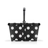 Nákupní košík Carrybag XS frame dots white_1