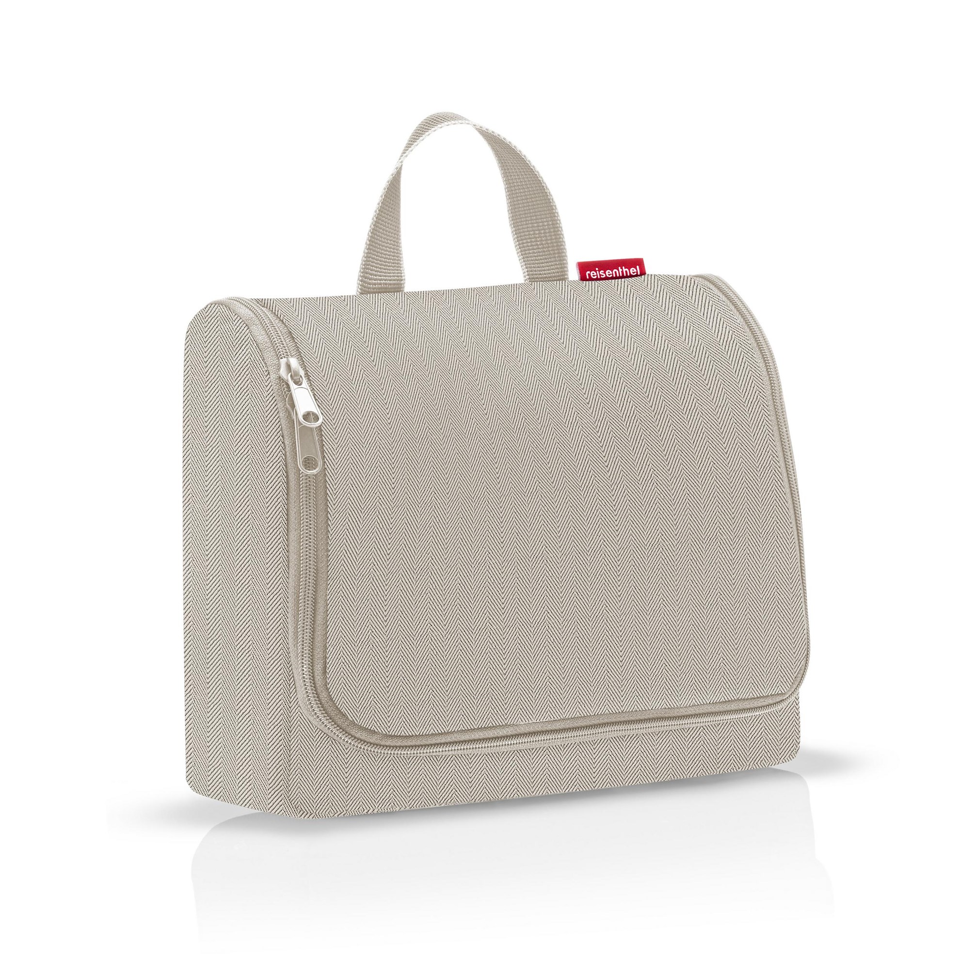 Toaletní taška Toiletbag XL herringbone sand_1