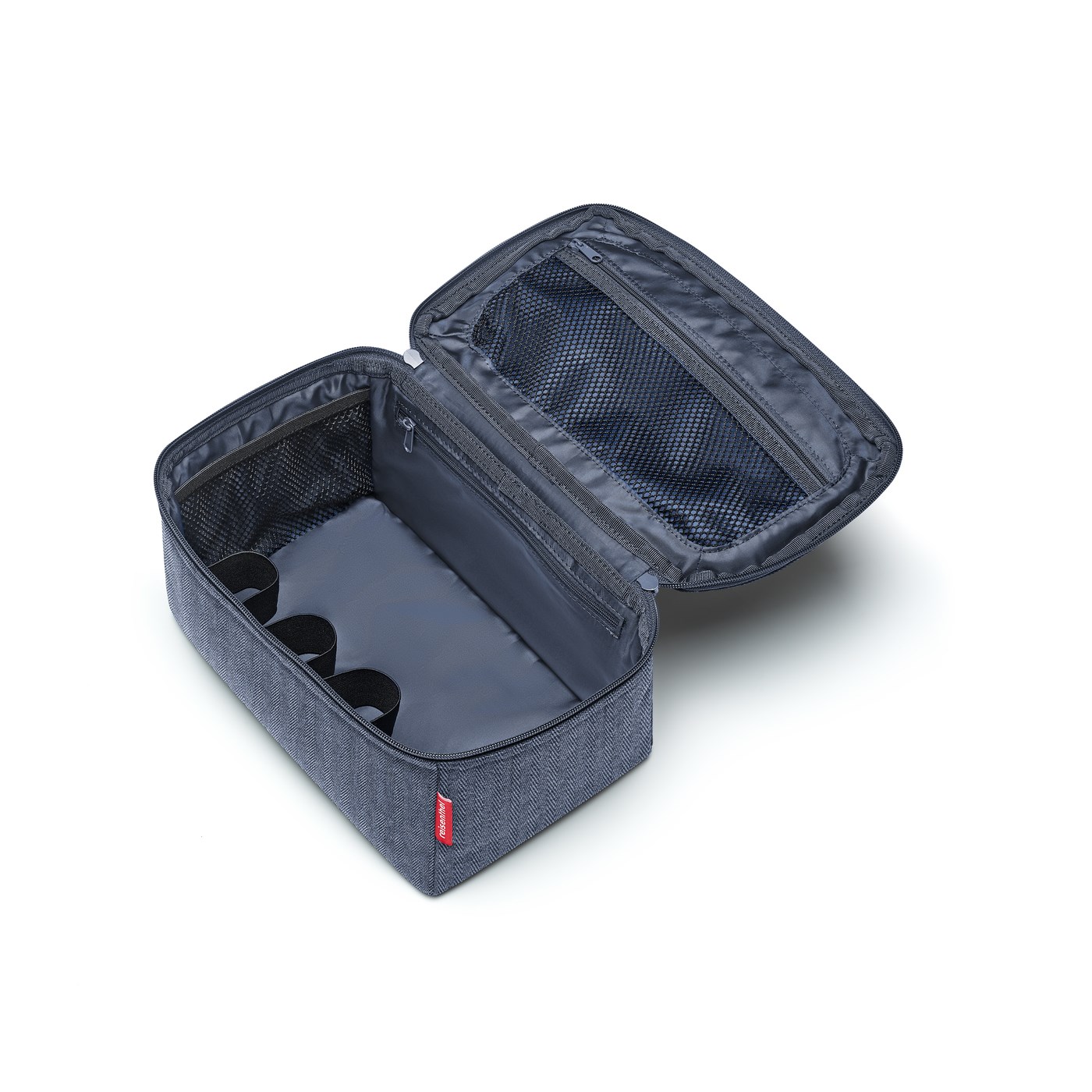 Kosmetický kufřík Beautycase herringbone dark blue_0