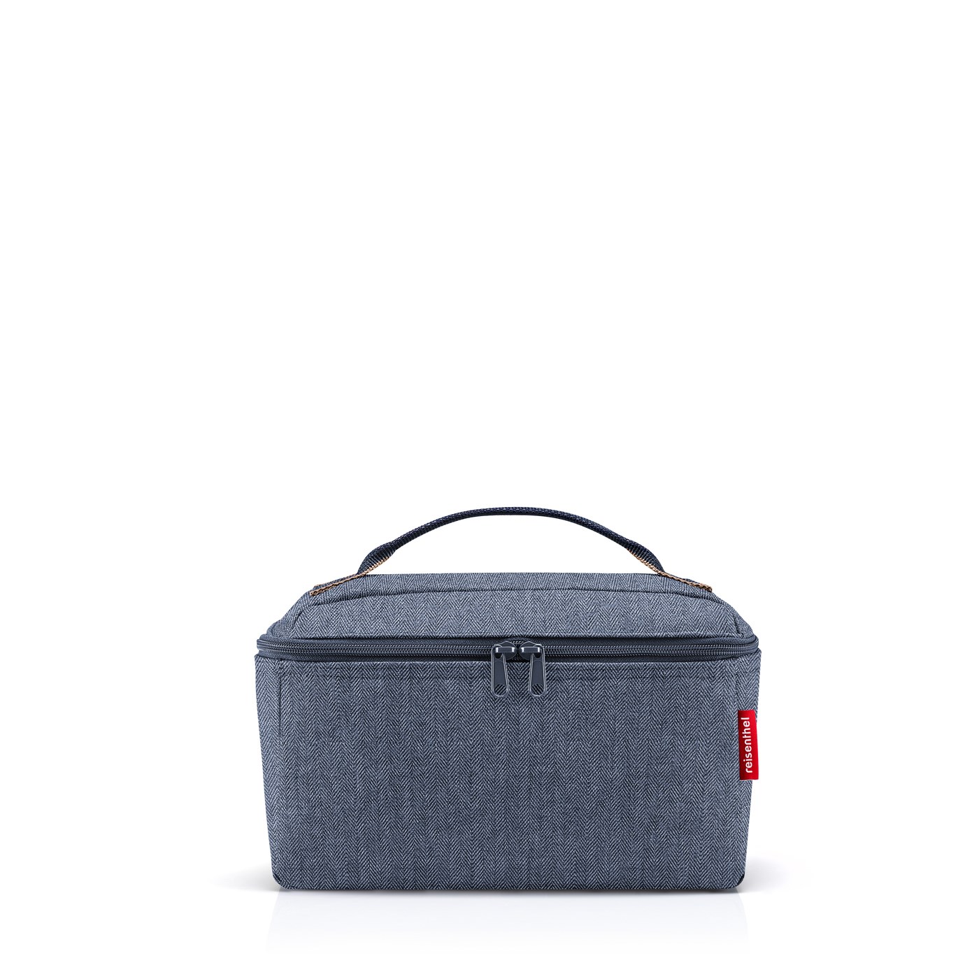 Kosmetický kufřík Beautycase herringbone dark blue_1
