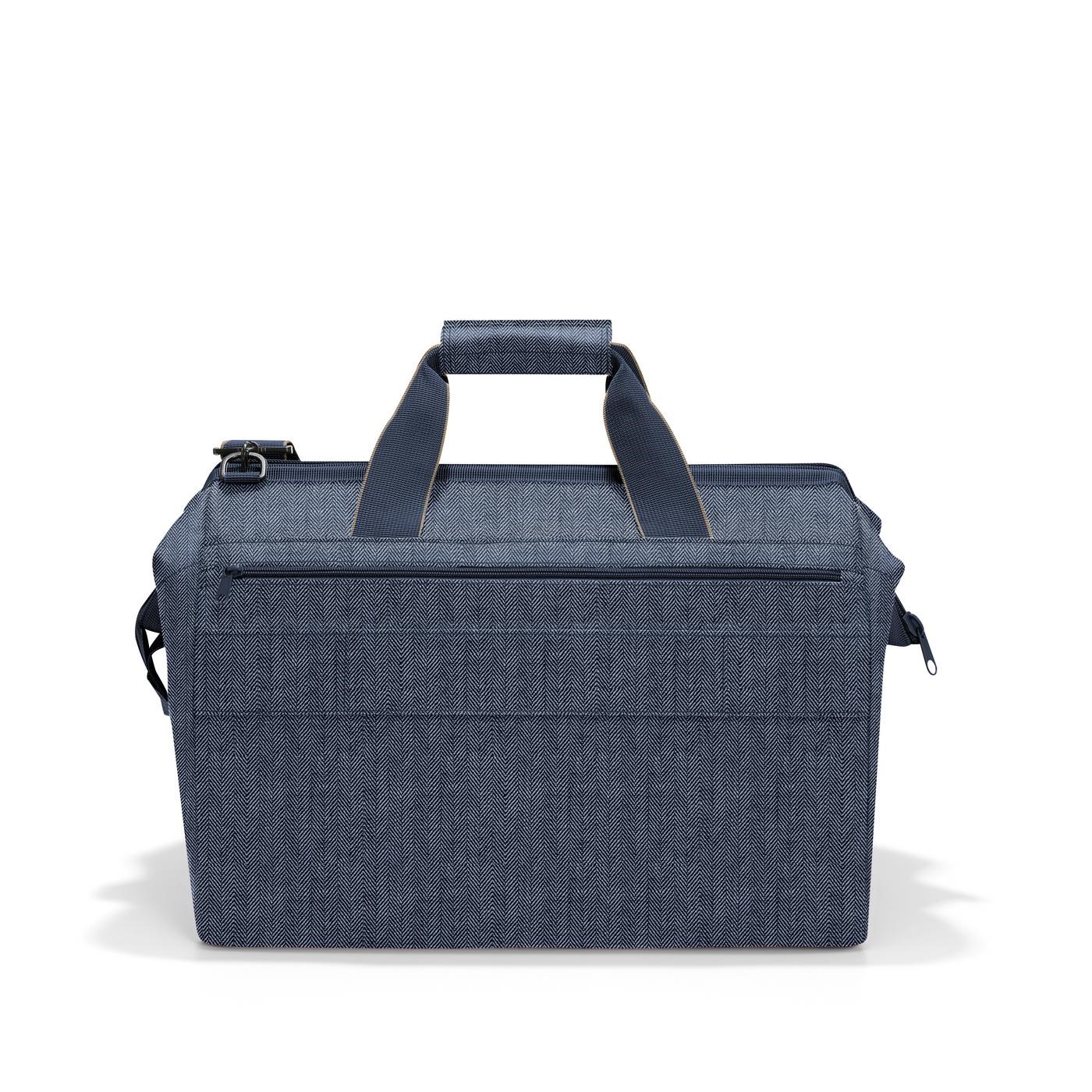 Cestovní taška Allrounder L pocket herringbone dark blue_0