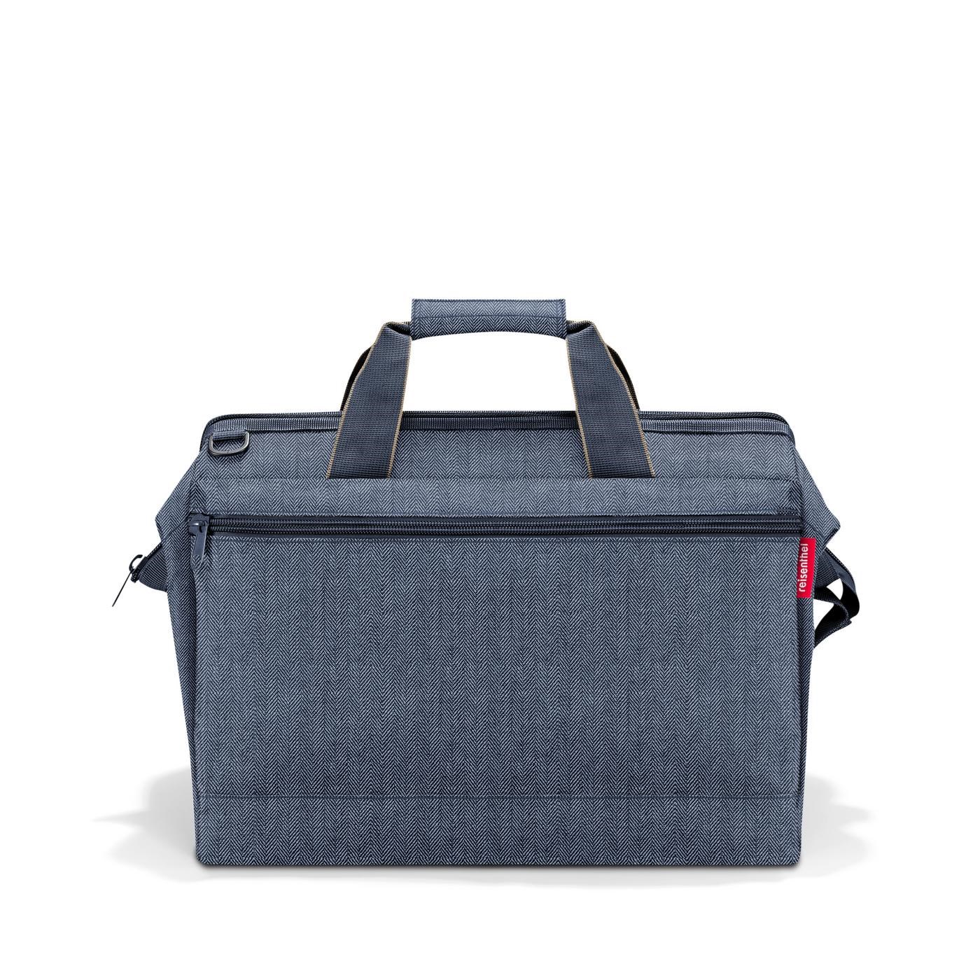 Cestovní taška Allrounder L pocket herringbone dark blue_1