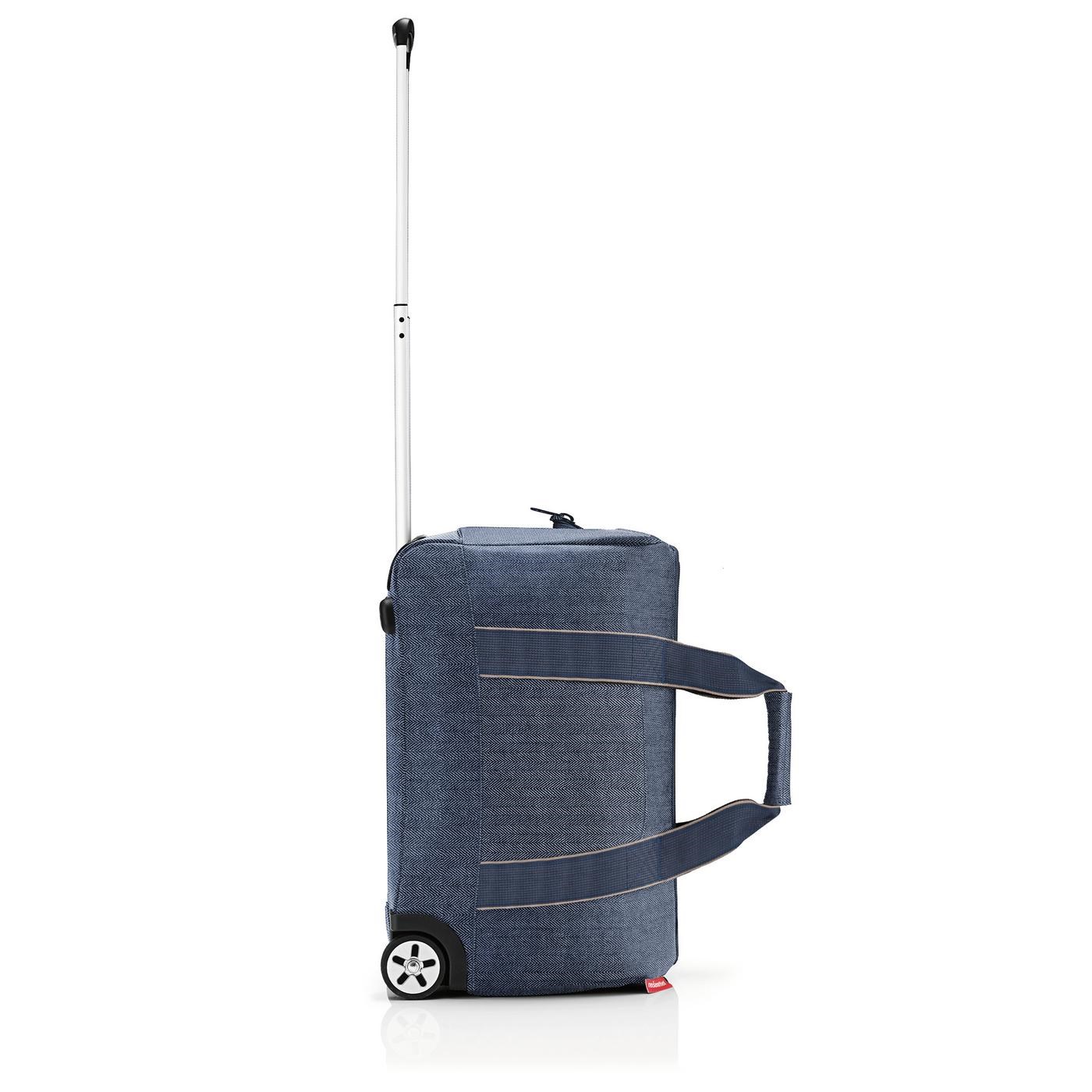 Cestovní taška na kolečkách Allrounder trolley herringbone dark blue_2