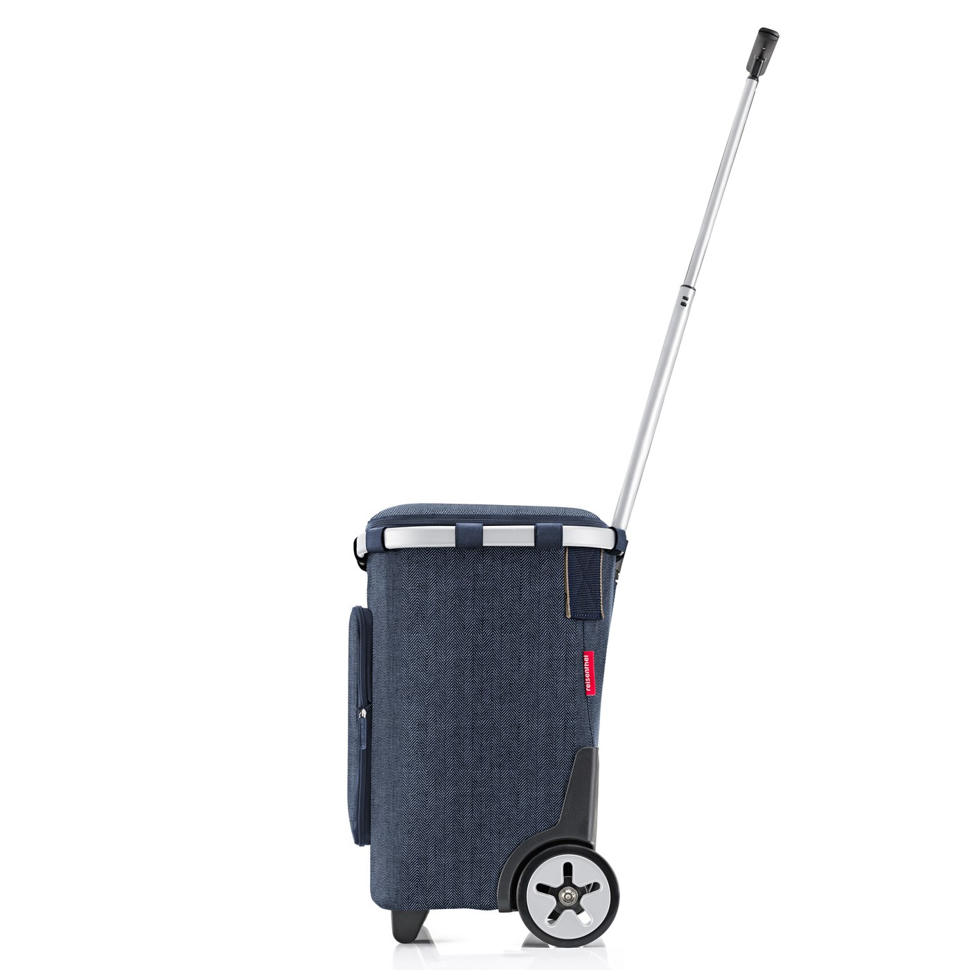 Taška na kolečkách Carrycruiser plus herringbone dark blue_2