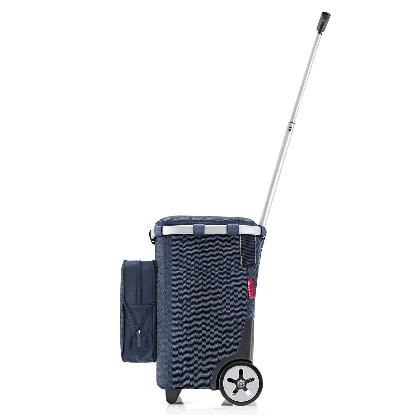 Taška na kolečkách Carrycruiser plus herringbone dark blue_3